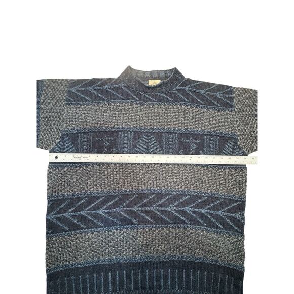 Mens Bonner of Ireland Wool Knit Crewneck Sweater, Sz. XL Blue - Picture 2 of 6